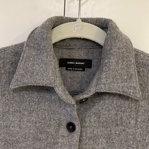 Isabel Marant wool shirt jacket